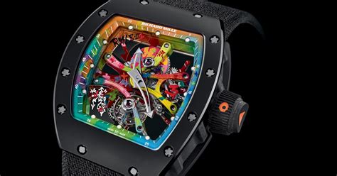 richard mille 800k|The $800,000 piece of graffiti for your wrist.